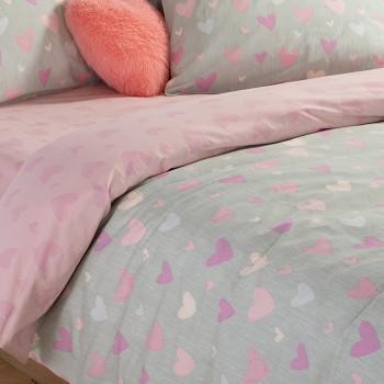 ΠΑΙΔΙΚΑ ΣΕΤ ΣΕΝΤΟΝΙΑ ΜΟΝΑ HEARTS ATTACK 170Χ260 NEF-NEF HOMEWARE