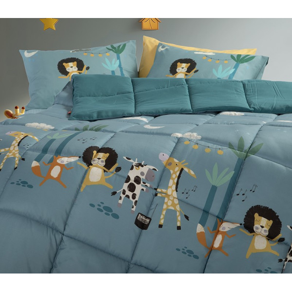 ΠΑΙΔΙΚΟ ΠΑΠΛΩΜΑ ΜΟΝΟ WILD DANCE 160X220 NEF-NEF HOMEWARE