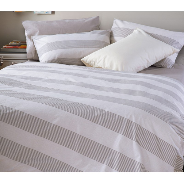 ΣΕΤ ΣΕΝΤΟΝΙΑ ΒΑΜΒΑΚΕΡΑ ΜΟΝΑ CASUAL STRIPE ΜΕ ΛΑΣΤΙΧΟ NEF-NEF HOMEWARE