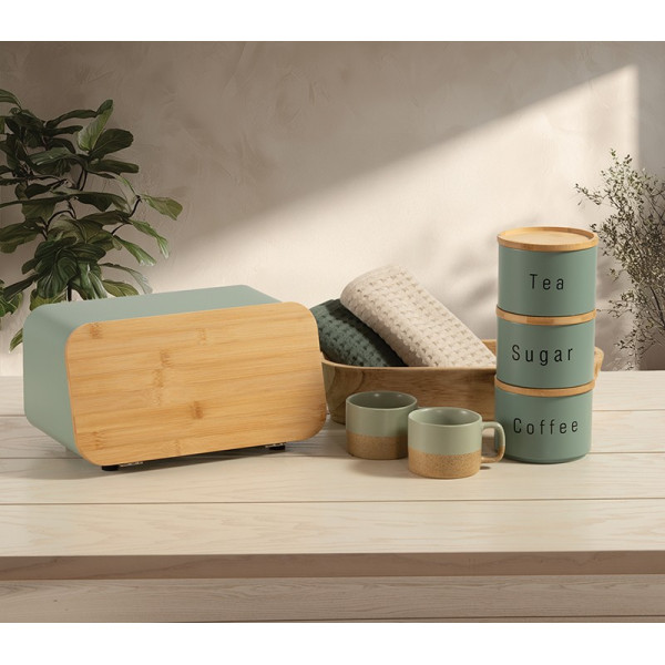 ΔΟΧΕΙΟ ΑΠΟΗΘΗΚΕΥΣΗΣ ΣΕΤ 3 ΤΜΧ COFFEE-TEA-SUGAR NEF-NEF HOMEWARE