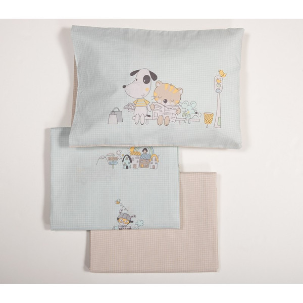 ΒΡΕΦΙΚΑ ΣΕΤ ΣΕΝΤΟΝΙΑ ΚΟΥΝΙΑΣ LIFE IN THE CITY NEF-NEF HOMEWARE