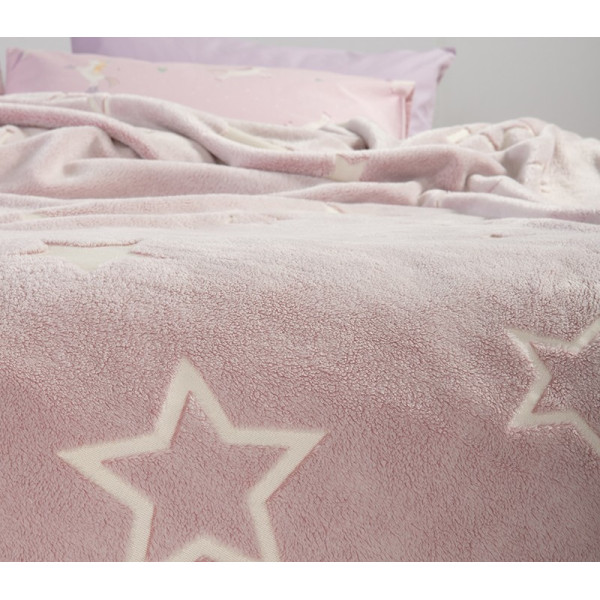 ΠΑΙΔΙΚΗ ΚΟΥΒΕΡΤΑ ΜΟΝΗ STARLIGHT 160X220 NEF-NEF HOMEWARE