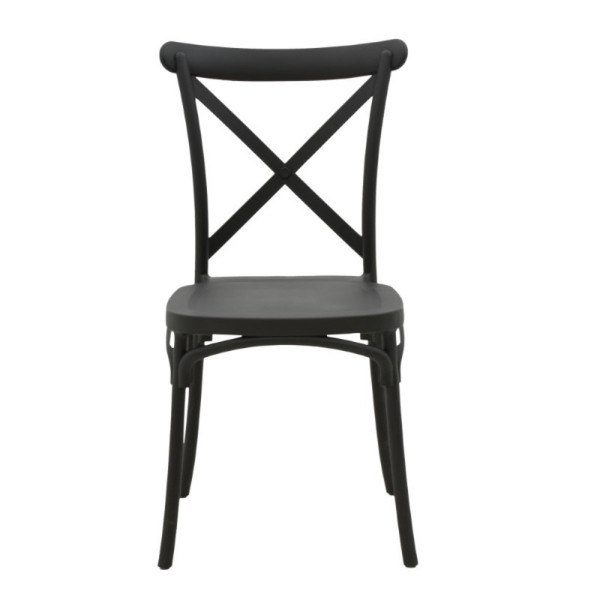 NAPOLI ΚΑΡΕΚΛΑ ΑΠΟ ΠΟΛΥΠΡΟΠΥΛΕΝΙΟ ΜΑΥΡΗ 48Χ52Χ91cm