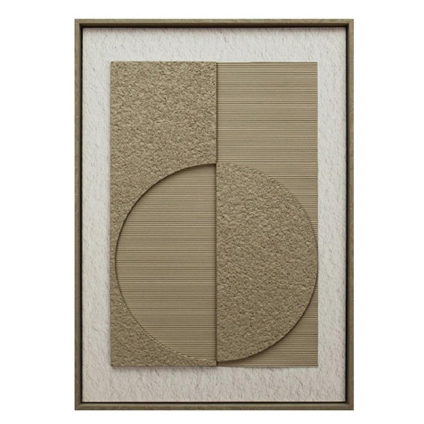 ΠΙΝΑΚΑΣ ΣΕ 3D ΜΠΕΖ PVC/MDF 50X70X2,9ΕΚ