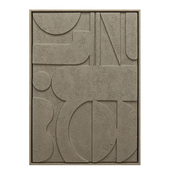 ΠΙΝΑΚΑΣ ΣΕ 3D ΜΠΕΖ PVC/MDF 50X70X3ΕΚ