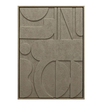ΠΙΝΑΚΑΣ ΣΕ 3D ΜΠΕΖ PVC/MDF 50X70X3ΕΚ
