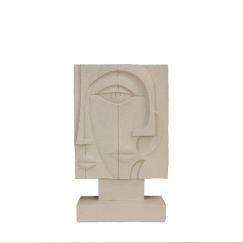 ΦΙΓΟΥΡΑ ΓΕΩΜΕΤΡΙΚΗ CUBISM ΛΕΥΚΗ 16,4Χ7,3Χ26,9ΕΚ