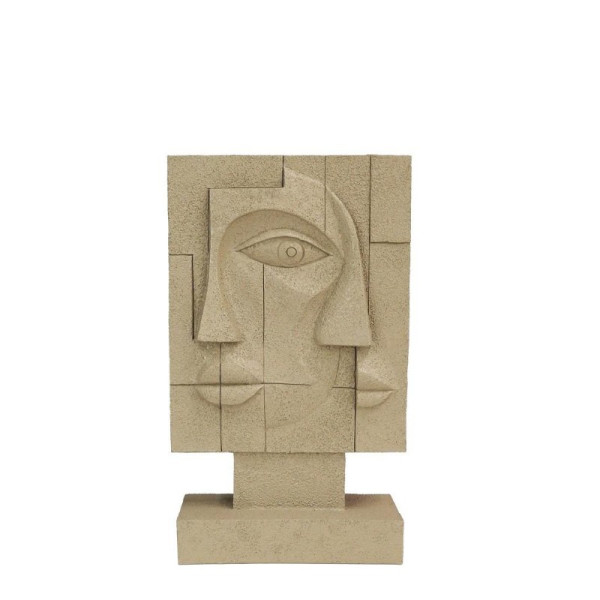 ΦΙΓΟΥΡΑ ΓΕΩΜΕΤΡΙΚΗ CUBISM ΜΠΕΖ 16,3Χ7,3Χ27,2ΕΚ