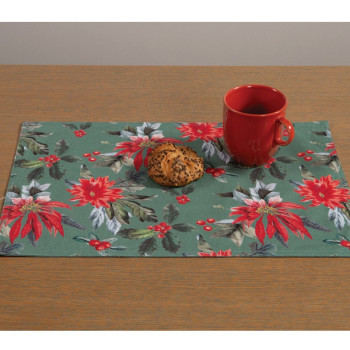 ΧΡΙΣΤΟΥΓΕΝΝΙΑΤΙΚΟ ΣΟΥΠΛΑ MISTLETOE 48X33 NEF-NEF HOMEWARE