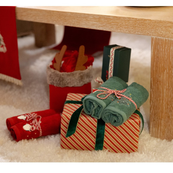 ΧΡΙΣΤΟΥΓΕΝΝΙΑΤΙΚΕΣ ΠΕΤΣΕΤΕΣ ΣΕΤ 2ΤΜΧ TREES OF JOY  NEF-NEF HOMEWARE