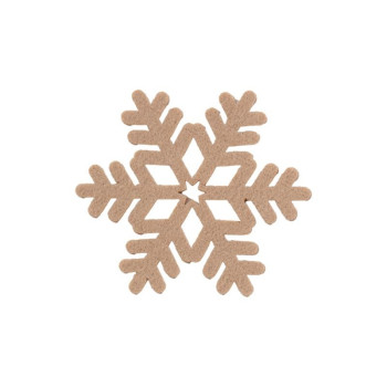 ΧΡΙΣΤΟΥΓΕΝΝΙΑΤΙΚΟ ΣΟΥΒΕΡ SNOW FELT 4 TMX BEIGE NEF-NEF HOMEWARE