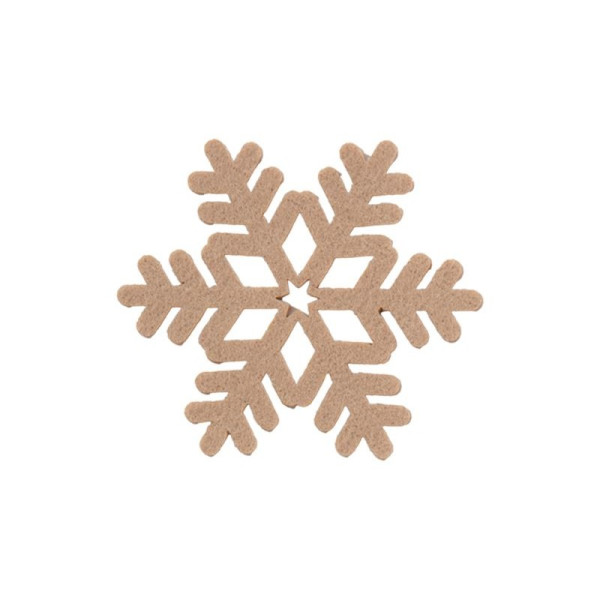 ΧΡΙΣΤΟΥΓΕΝΝΙΑΤΙΚΟ ΣΟΥΒΕΡ SNOW FELT 4 TMX BEIGE NEF-NEF HOMEWARE