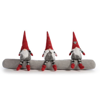 ΧΡΙΣΤΟΥΓΕΝΝΙΑΤΙΚΟ ΣΤΟΠ ΠΟΡΤΑΣ 3 GNOMES 32X89 NEF-NEF HOMEWARE