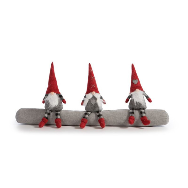 ΧΡΙΣΤΟΥΓΕΝΝΙΑΤΙΚΟ ΣΤΟΠ ΠΟΡΤΑΣ 3 GNOMES 32X89 NEF-NEF HOMEWARE