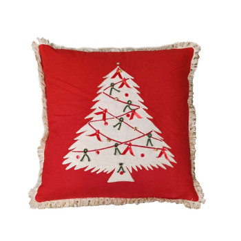 ΧΡΙΣΤΟΥΓΕΝΝΙΑΤΙΚΟ ΔΙΑΚΟΣΜΗΤΙΚΟ ΜΑΞΙΛΑΡΙ CHRISTMAS DECO TREE 45X45 NEF-NEF HOMEWARE