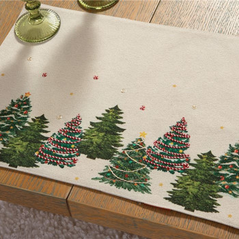 ΧΡΙΣΤΟΥΓΕΝΝΙΑΤΙΚΟ ΣΟΥΠΛΑ HAPPY HOLIDAY 33Χ48 NEF-NEF HOMEWARE