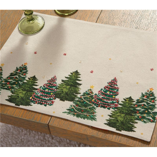 ΧΡΙΣΤΟΥΓΕΝΝΙΑΤΙΚΟ ΣΟΥΠΛΑ HAPPY HOLIDAY 33Χ48 NEF-NEF HOMEWARE