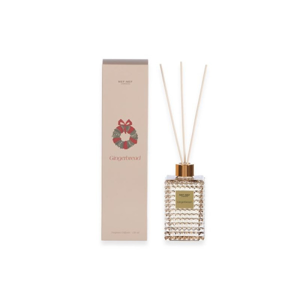 ΑΡΩΜΑΤΙΚΟ ΧΩΡΟΥ ME ΣΤΙΚΣ GINGERBREAD 150ml NEF-NEF HOMEWARE