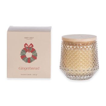 ΑΡΩΜΑΤΙΚΟ ΚΕΡΙ GINGERBREAD 240gr NEF-NEF HOMEWARE