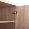 ΠΑΠΟΥΤΣΟΘΗΚΗ ΞΥΛΙΝΗ ΜΕ 6 ΡΑΦΙΑ 60X43X180.5εκ. SONAMA FB92379.02