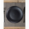 ΠΙΑΤΟ ΦΡΟΥΤΟΥ STONEWARE SOHO ΜΑΥΡΟ 21CM