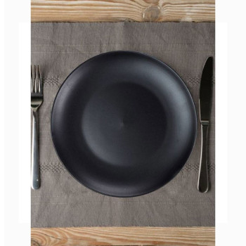 ΠΙΑΤΟ ΦΡΟΥΤΟΥ STONEWARE SOHO ΜΑΥΡΟ 21CM