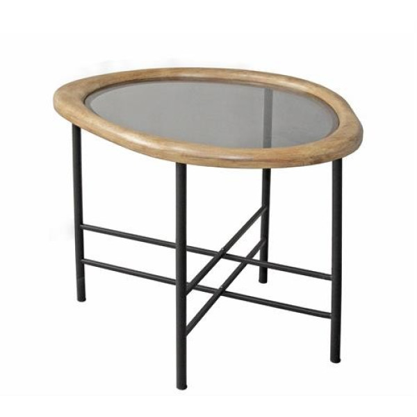 EP482 COFFE TABLE ΒΟΤΣΑΛΟ ΓΥΑΛΙΝΟ ΚΑΠΑΚΙ 61X53EK.