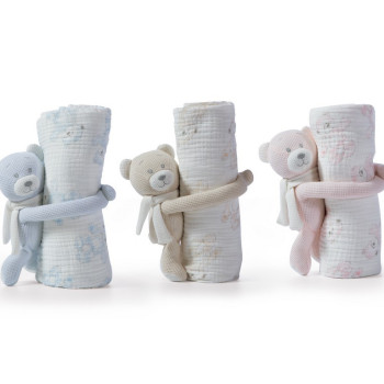 ΚΟΥΒΕΡΤΑΚΙ ΜΕ ΑΡΚΟΥΔΑΚΙ TEDDY 75x100