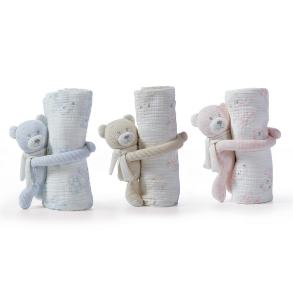ΚΟΥΒΕΡΤΑΚΙ ΜΕ ΑΡΚΟΥΔΑΚΙ TEDDY 75x100