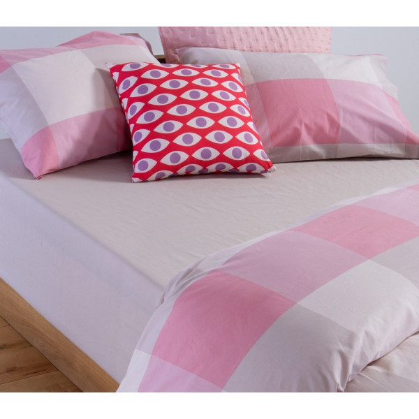 ΣΕΤ ΣΕΝΤΟΝΙΑ ΒΑΜΒΑΚΕΡΑ ΜΟΝΑ CASUAL CHECK 170X270 NEF-NEF HOMEWARE