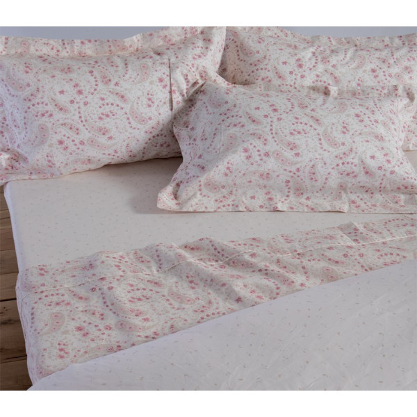 ΣΕΤ ΣΕΝΤΟΝΙΑ ΒΑΜΒΑΚΟΣΑΤΕΝ KING SIZE MIRELLE 270X280