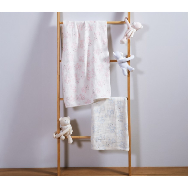 ΚΟΥΒΕΡΤΑΚΙ ΜΕ ΑΡΚΟΥΔΑΚΙ TEDDY 75x100