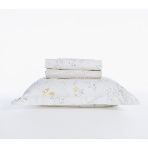 ΣΕΤ ΣΕΝΤΟΝΙΑ ΒΑΜΒΑΚΟΣΑΤΕΝ KING SIZE ROZARIA 270X280