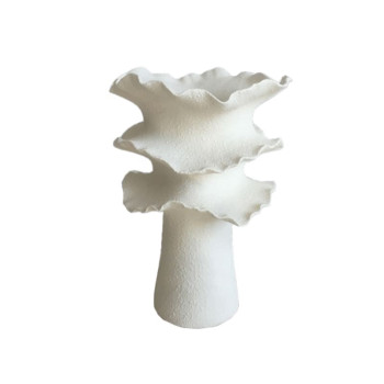 ΒΑΖΟ ΚΕΡΑΜΙΚΟ Φ25*33εκ. OFF WHITE