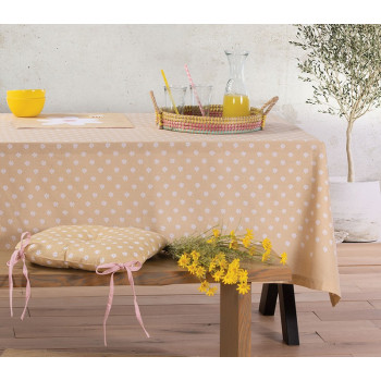 NEF-NEF ΤΡΑΠΕΖΟΜΑΝΤΗΛΟ DAISY 140X180 50%ΒΑΜΒΑΚΙ-50%ΠΟΛΥΕΣΤΕΡΑΣ