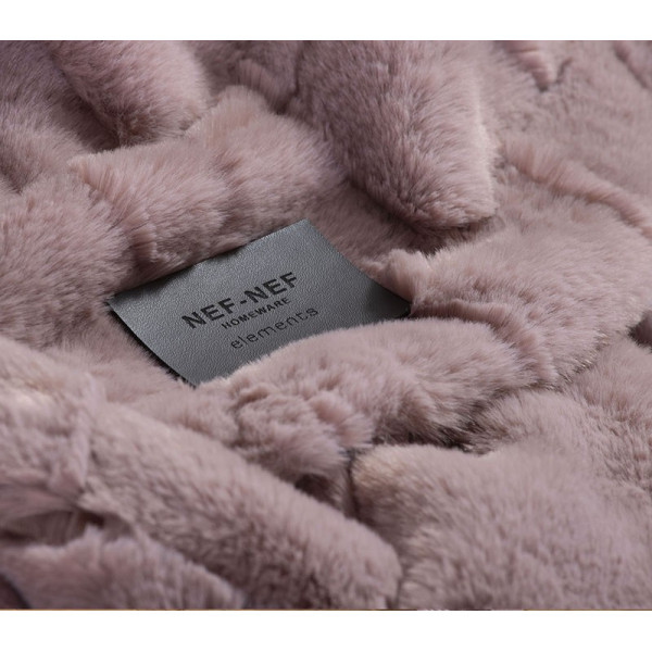 ΔΙΑΚΟΣΜΗΤΙΚΟ ΡΙΧΤΑΡΙ RABBIT FUR BARLOW 140X190 NEF-NEF HOMEWARE