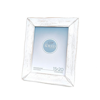 ΚΟΡΝΙΖΑ ΞΥΛΙΝΗ 15X20 MARE MEDI-MARE WHITE