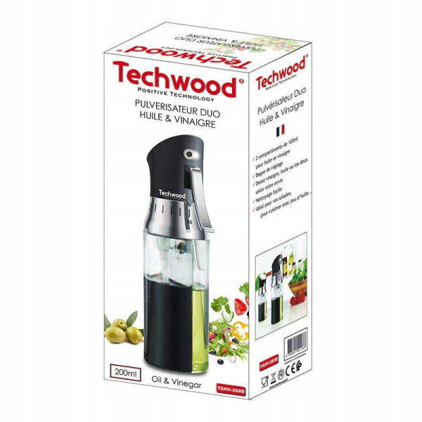 ΔΟΧΕΙΟ ΓΙΑ ΛΑΔΙ & ΞΥΔΙ 200ML TECHWOOD
