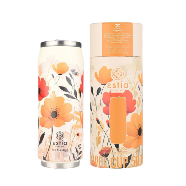 ΘΕΡΜΟΣ TRAVEL CUP SAVE THE AEGEAN 500ml SUMMER REVERIE