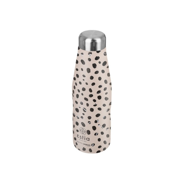 ΘΕΡΜΟΣ TRAVEL FLASK SAVE THE AEGEAN 500ml LEOPARD TAUPE