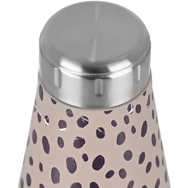 ΘΕΡΜΟΣ TRAVEL FLASK SAVE THE AEGEAN 500ml LEOPARD TAUPE