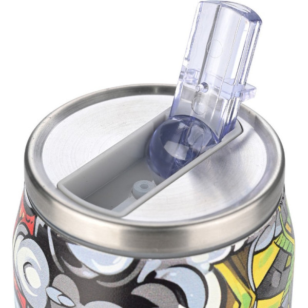 ΘΕΡΜΟΣ TRAVEL CUP SAVE THE AEGEAN 500ml GRAFFITI RHYTHM