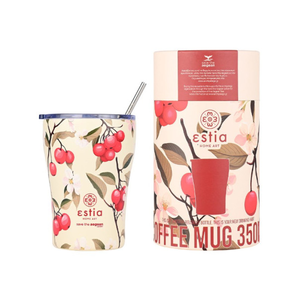ΘΕΡΜΟΣ COFFEE MUG SAVE THE AEGEAN 350ml SAKURA WHISPER
