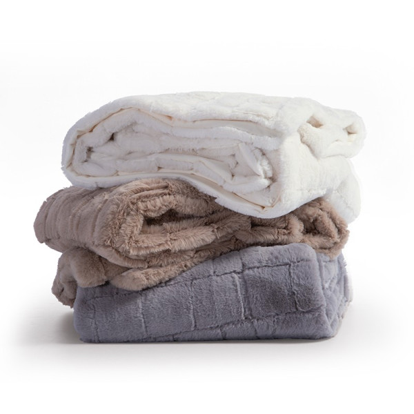 ΔΙΑΚΟΣΜΗΤΙΚΟ ΡΙΧΤΑΡΙ RABBIT FUR BARLOW 140X190 NEF-NEF HOMEWARE
