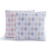 ΠΑΙΔΙΚΟ ΜΑΞΙΛΑΡΙ ΔΙΑΚΟΣΜΗΤΙΚΟ SWEET RHOMBUS 35X35 NEF-NEF HOMEWARE
