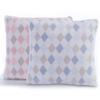 ΠΑΙΔΙΚΟ ΜΑΞΙΛΑΡΙ ΔΙΑΚΟΣΜΗΤΙΚΟ SWEET RHOMBUS 35X35 NEF-NEF HOMEWARE