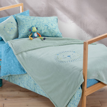 ΠΑΙΔΙΚΗ ΔΙΑΚΟΣΜΗΤΙΚΗ ΚΟΥΒΕΡΤΑ JUNGLE COMBO 130X180 NEF-NEF HOMEWARE