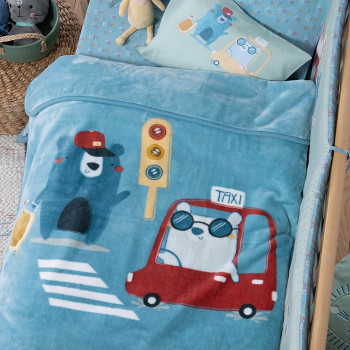ΒΡΕΦΙΚΗ ΚΟΥΒΕΡΤΑ ΑΓΚΑΛΙΑΣ TRAFFIC 75X100 NEF-NEF HOMEWARE