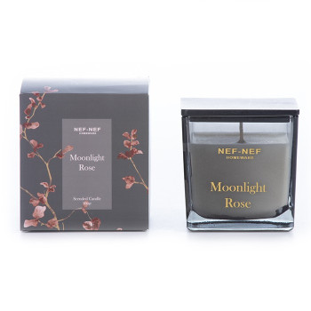 ΑΡΩΜΑΤΙΚΟ ΚΕΡΙ MOONLIGHT ROSE 200gr NEF-NEF HOMEWARE