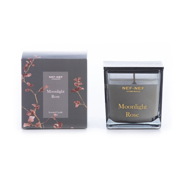 ΑΡΩΜΑΤΙΚΟ ΚΕΡΙ MOONLIGHT ROSE 200gr NEF-NEF HOMEWARE